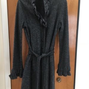 Boho Boiled Wool Coat